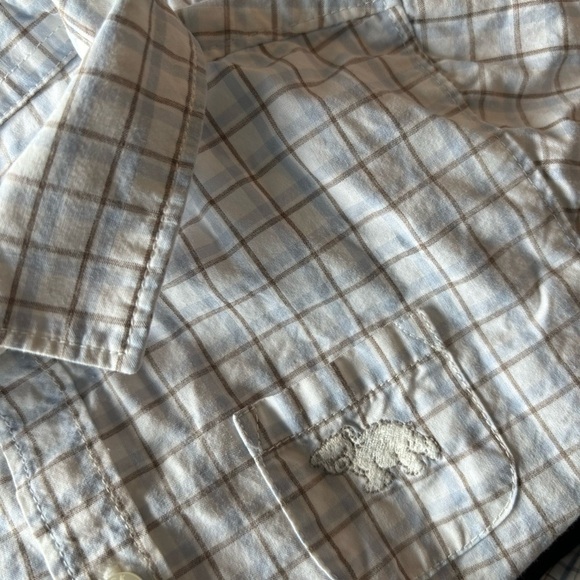 Bundle of 2 Janie & Jack long sleeve shirt onesies.Size 12-18 month.Church/party - Picture 8 of 9